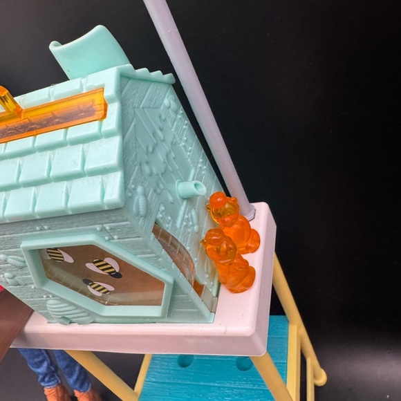 Barbie Black Beekeeper Doll You Can Be Anything Playset Stand, Bee Hives, Honey - Picture 6 of 11
